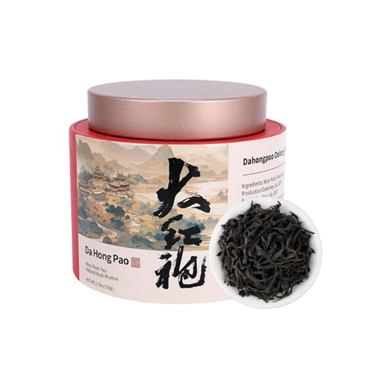 YUNJIAN Da Hong Pao Loose Leaf, Wuyi Rock Oolong Tea with Fragrant and Mellow, Exquisite Traditional Craftsmanship, China Wuyi Mountain Big Red Robe Oolong Tea 1.76 Oz